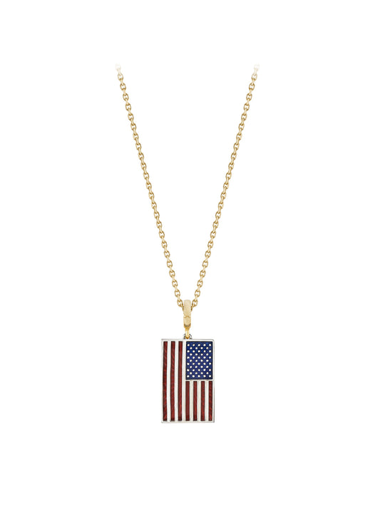 USA Flag Charm