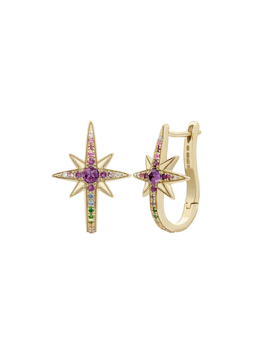 Venyx Star Theiya Rainbow Earrings