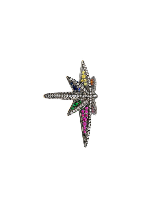 Venyx Star Rainbow Theiya Ring