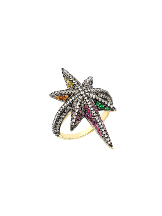 Venyx Star Rainbow Theiya Ring