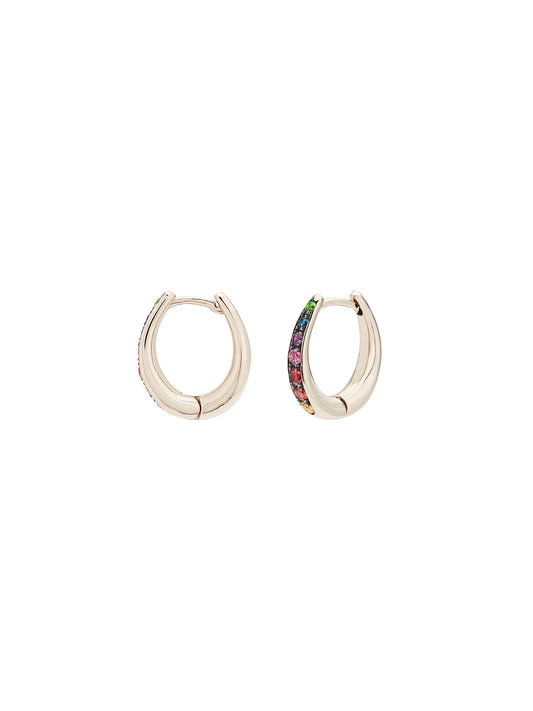 Victoria Rainbow Reem Mini Hoops