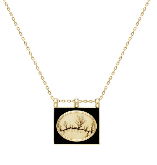 Venyx Noir Glade Tablet Necklace