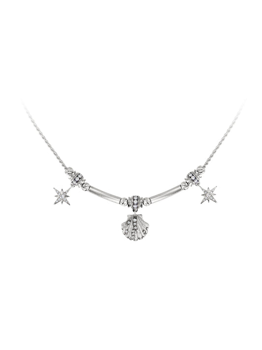White Gold Venus Astra Necklace