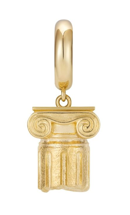 Hellenic Ionic Column Charm