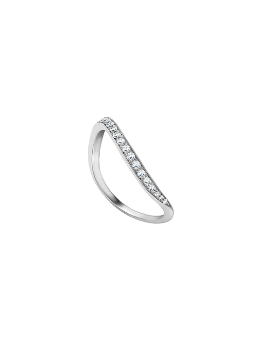 Orbit White Gold Theiya Ring