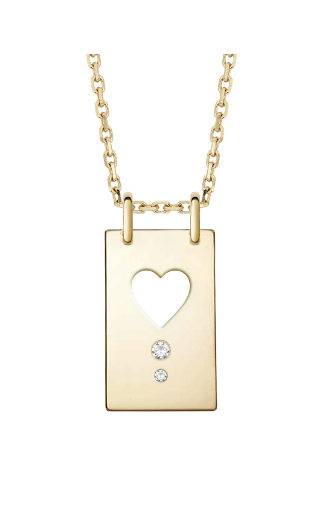 Ati Love Amour Tag Necklace
