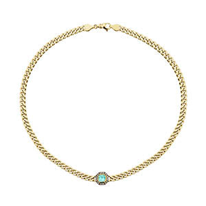 Octagonal Payal Muzo Necklace