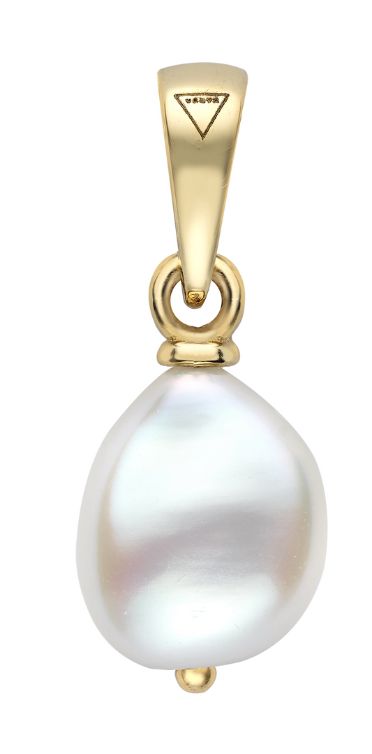 Baroque Pearl Charm with Bail